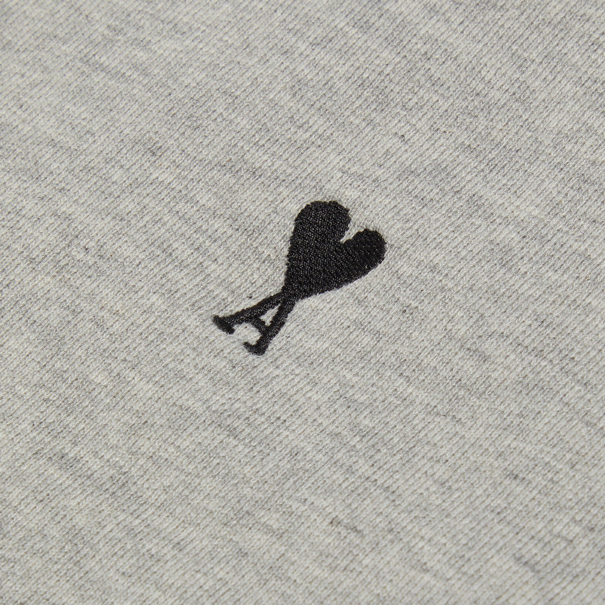 AMI ADC Zip Hoodie (Heather Ash Grey)