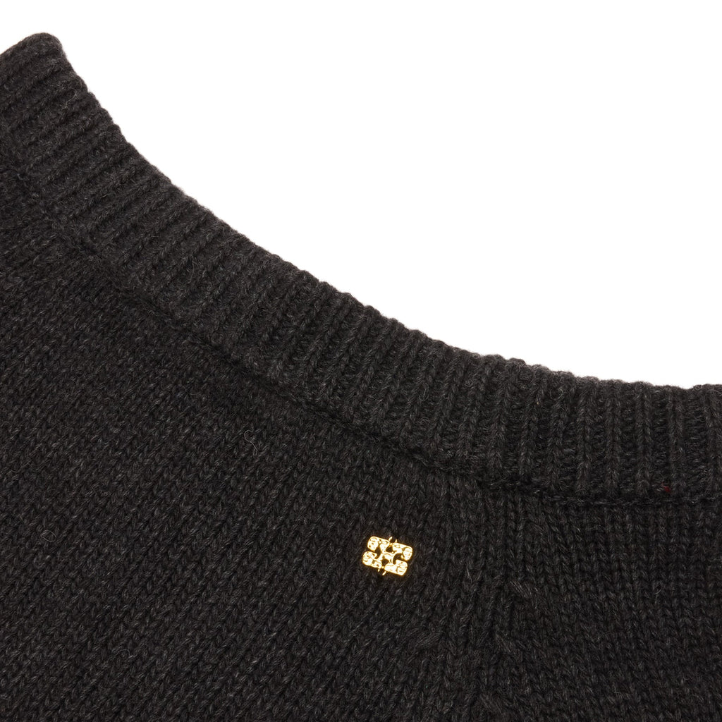 GANNI Wool Mix Mini Skirt (Phantom)