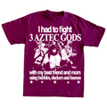 "AZTEC" 6oz PRINT T-SHIRT