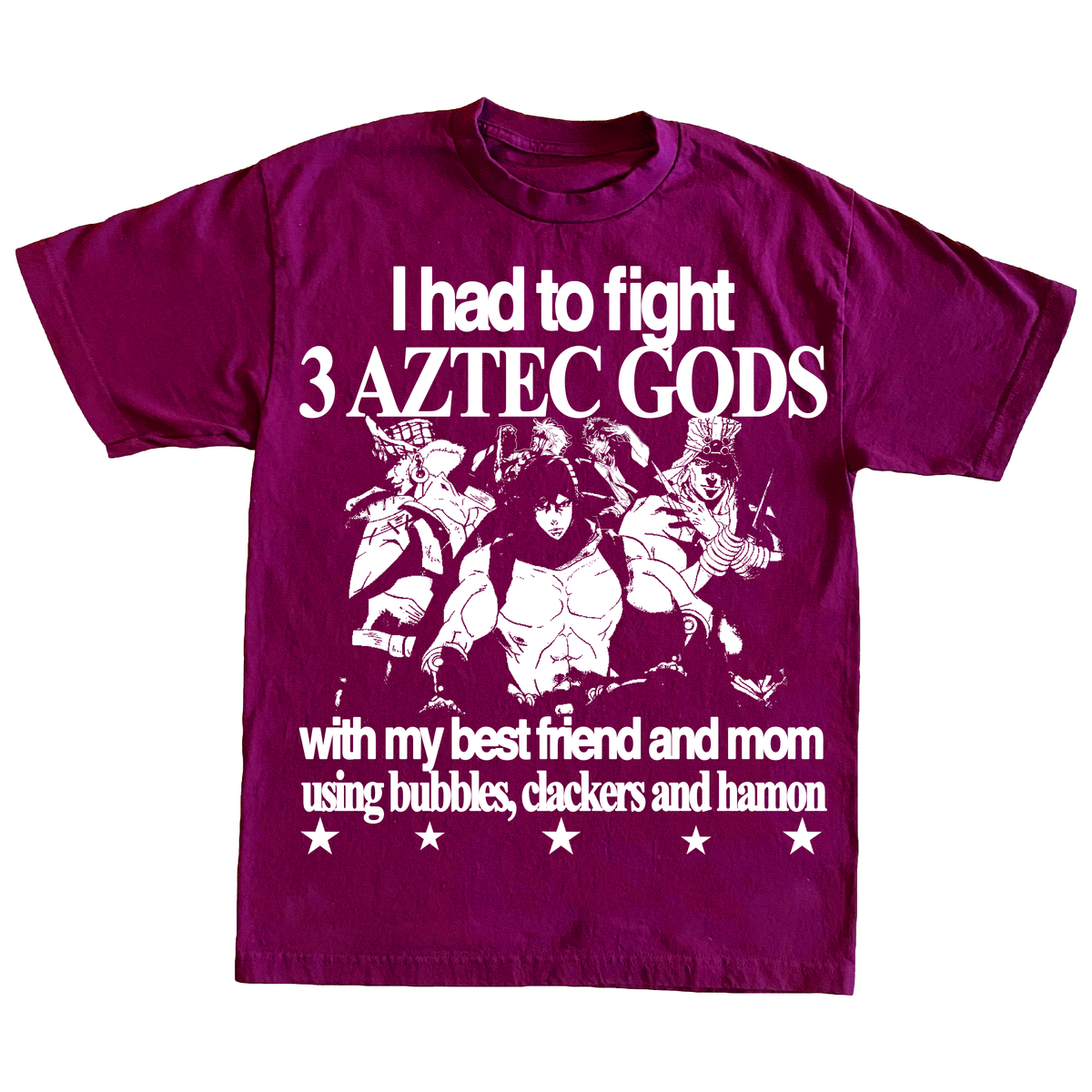 "AZTEC" 6oz PRINT T-SHIRT