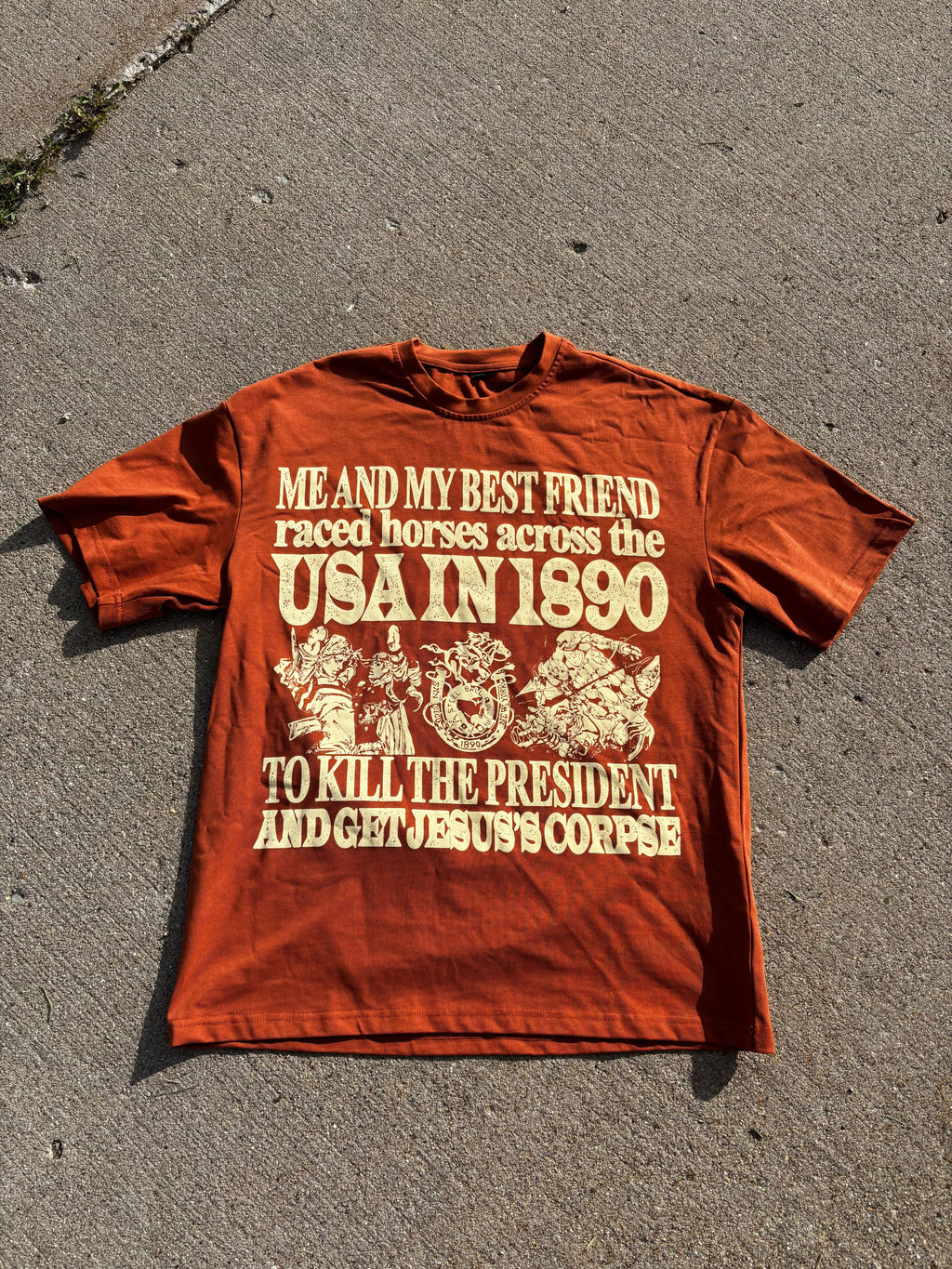 "AMERICA 1890" 7oz T-shirt