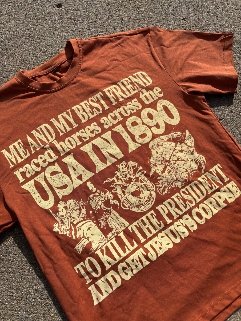 "AMERICA 1890" 7oz T-shirt