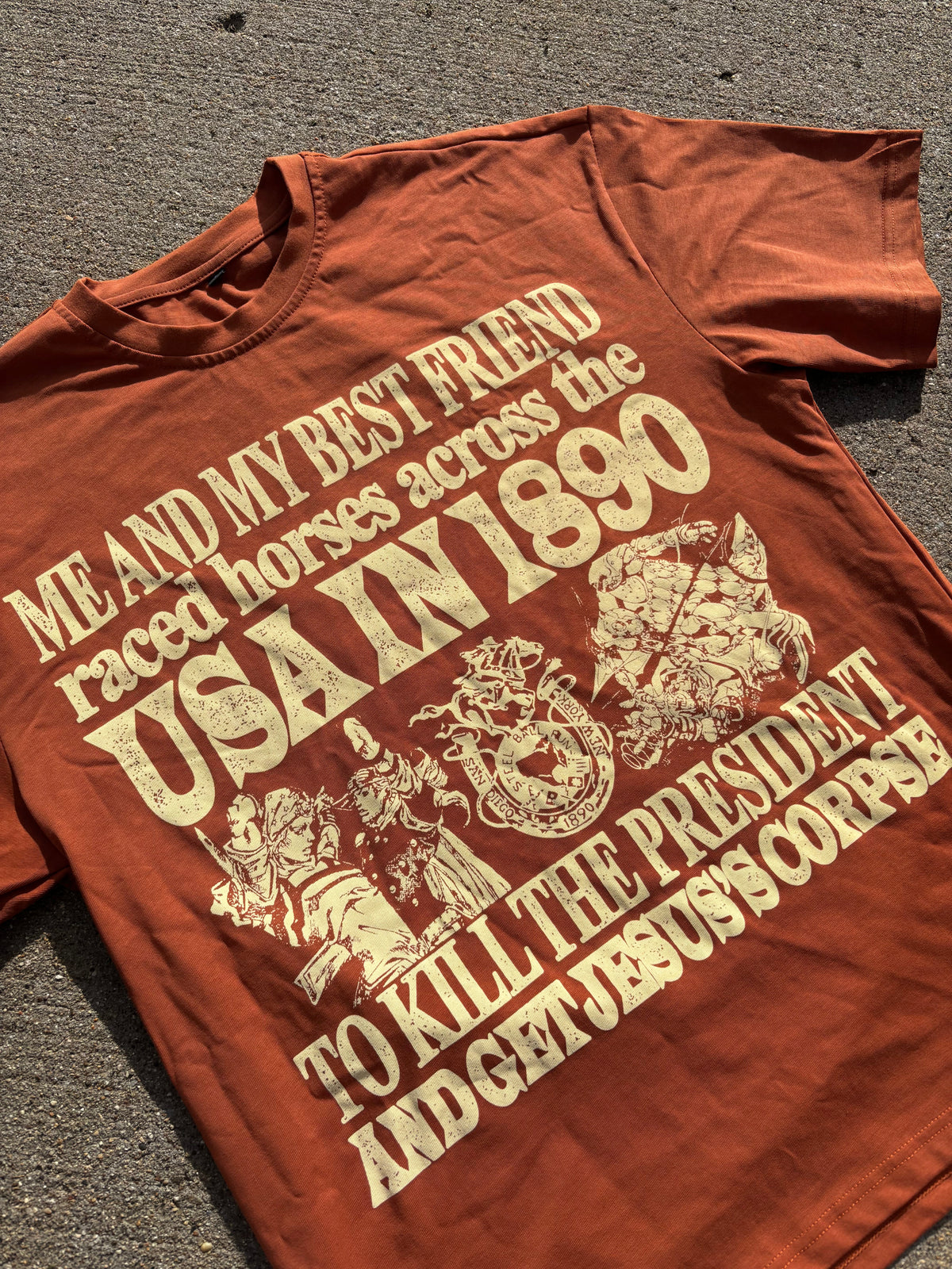 "AMERICA 1890" 7oz T-shirt