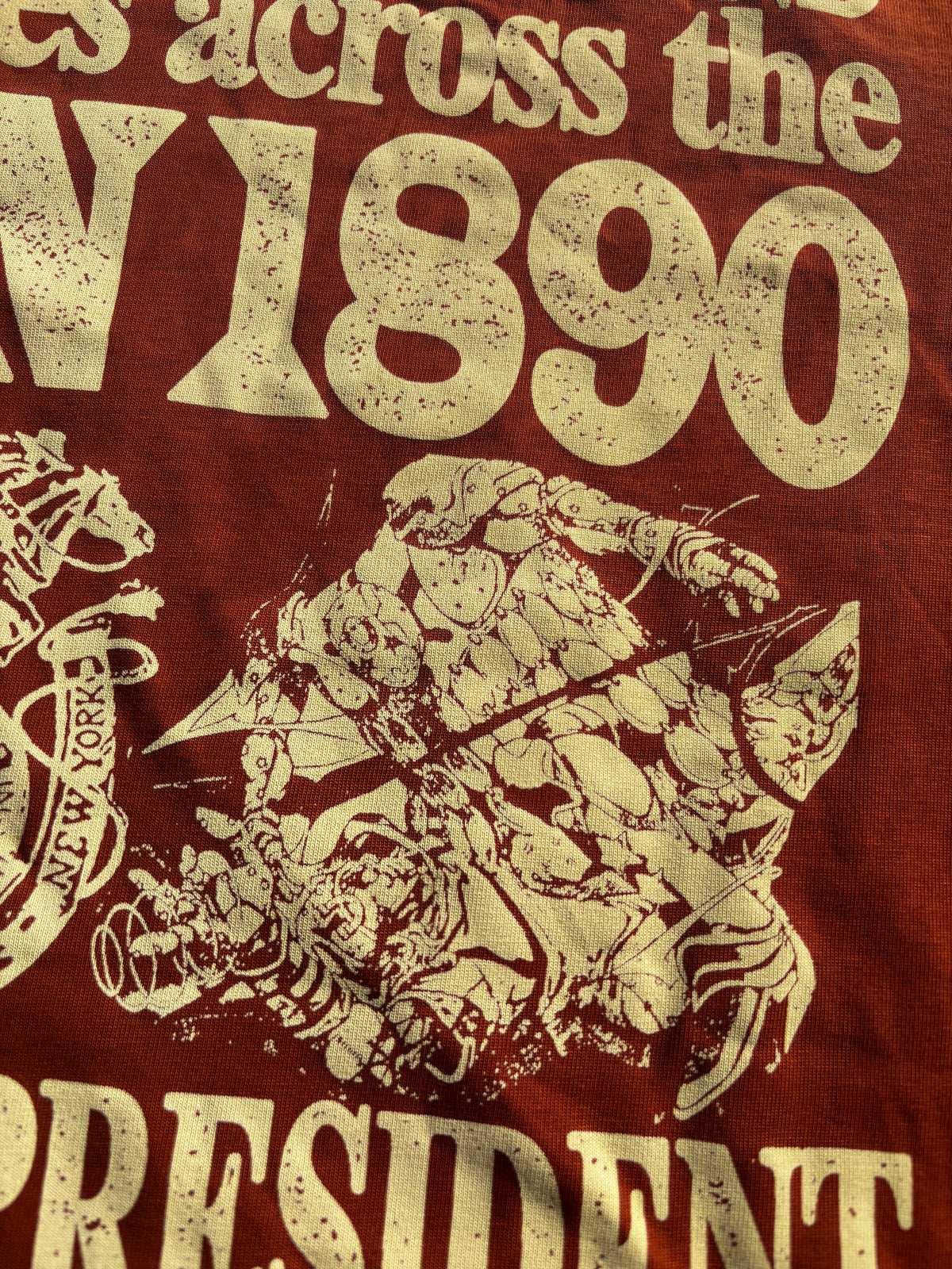 "AMERICA 1890" 7oz T-shirt