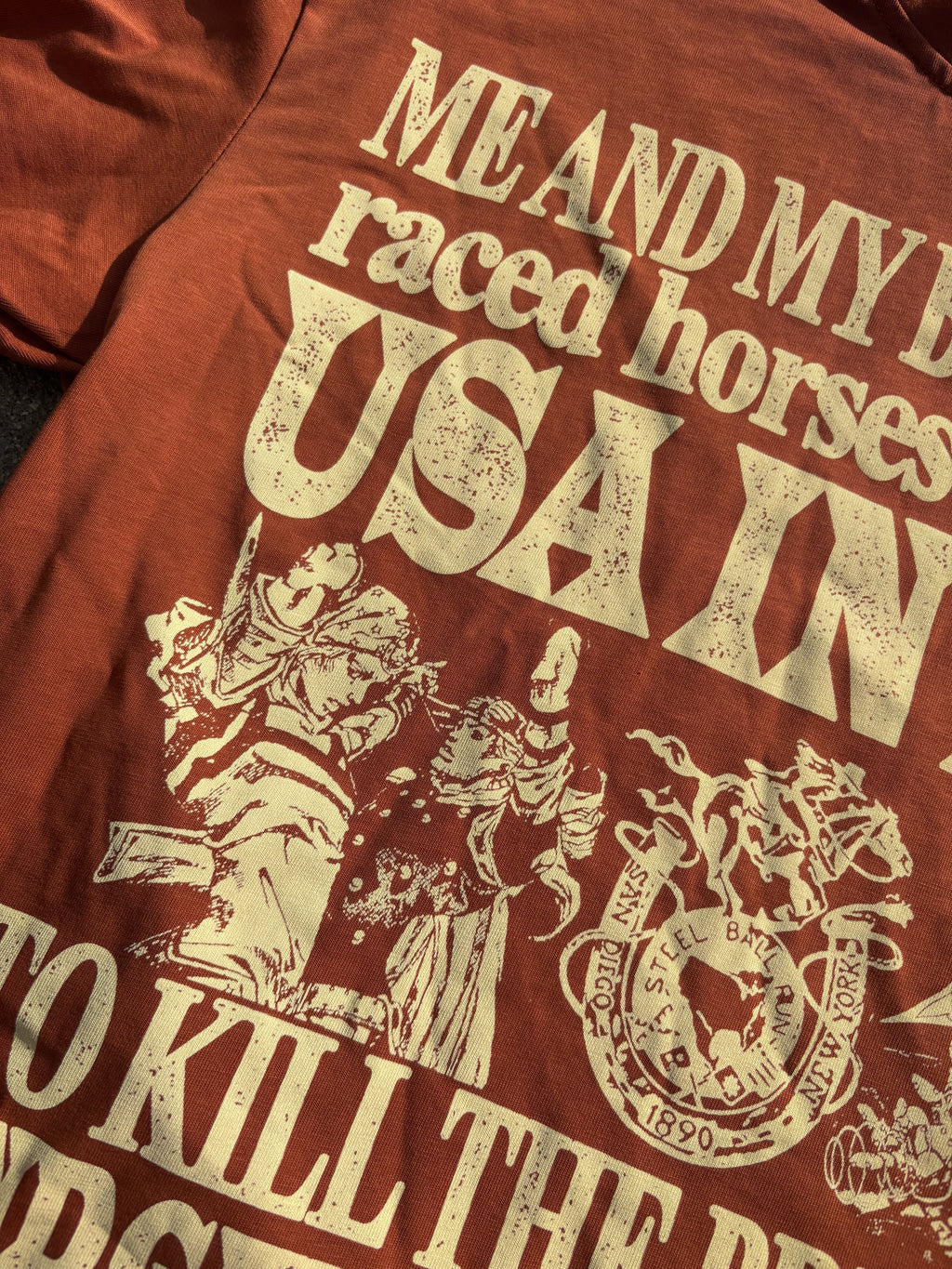 "AMERICA 1890" 7oz T-shirt