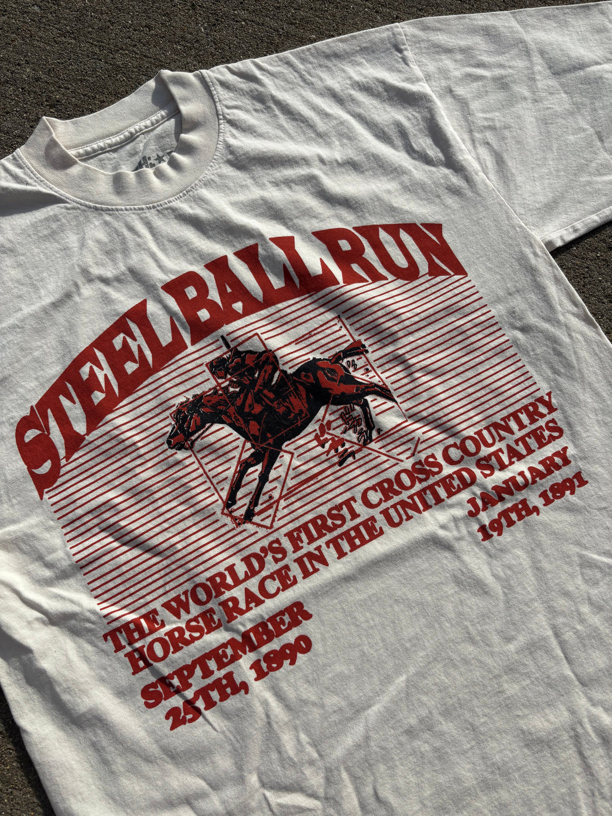 "SBR" HEAVY VINTAGE RACE SHIRT