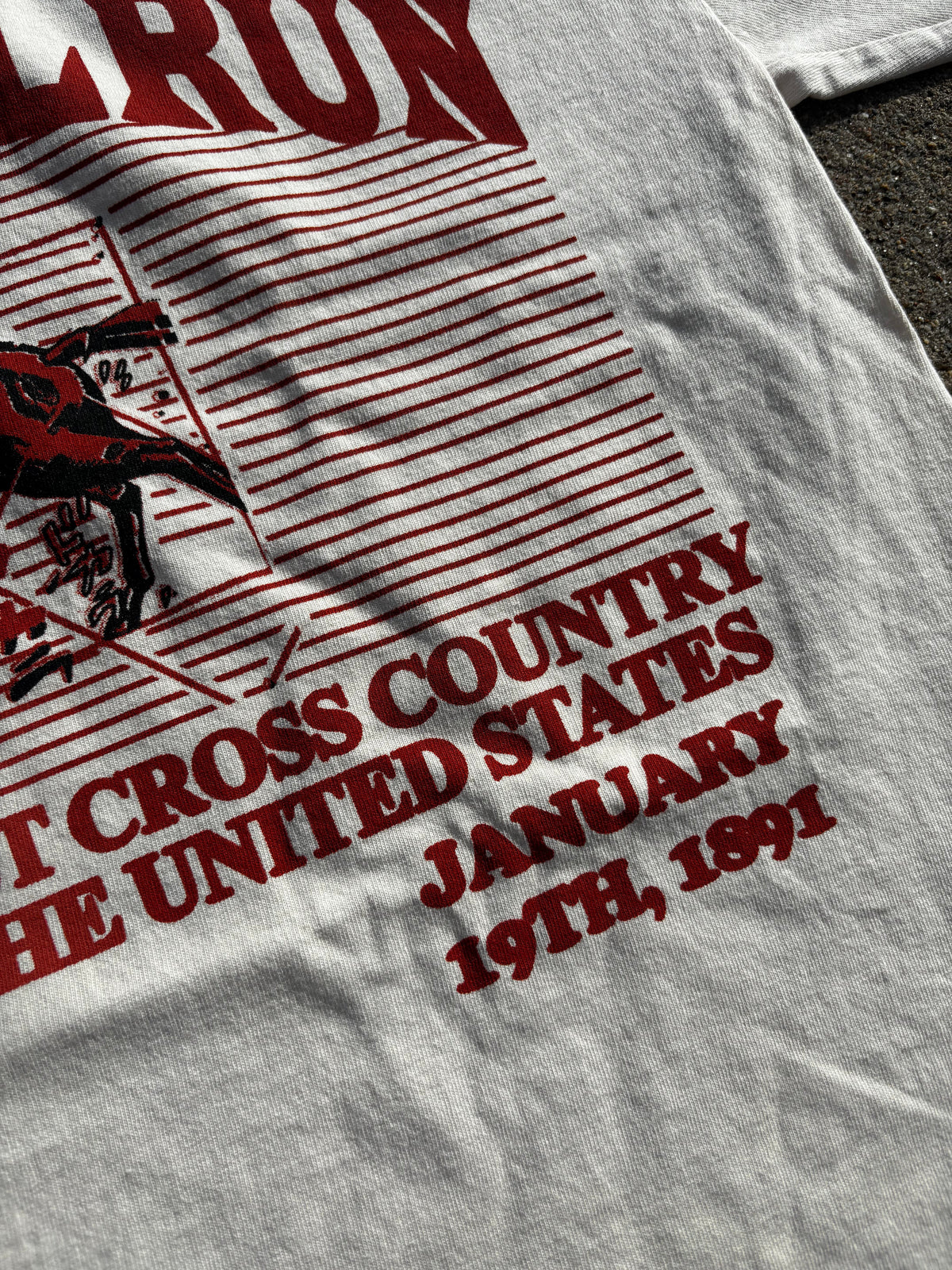 "SBR" HEAVY VINTAGE RACE SHIRT