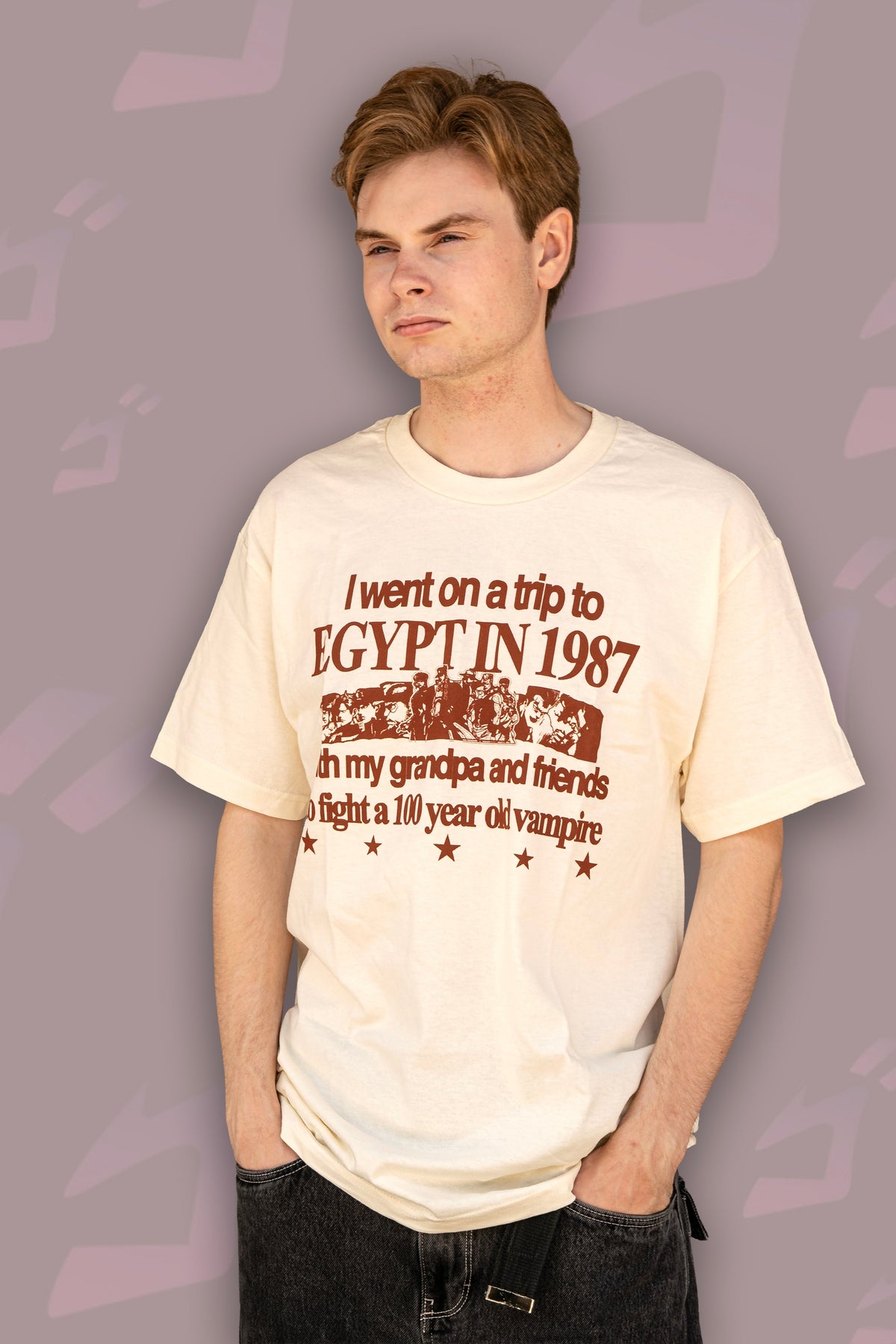 "EGYPT" 6oz PRINT T-SHIRT